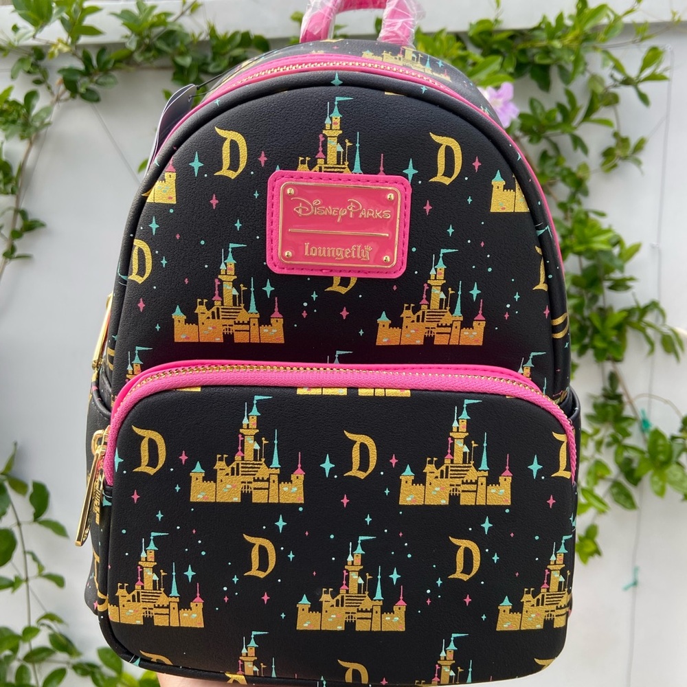 Sleeping Beauty Castle Loungefly Mini Backpack – Disneyland